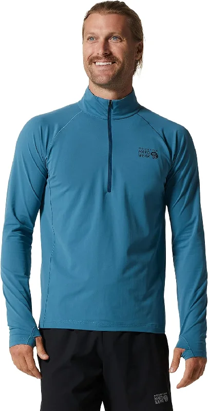 Mountain Hardwear Men's Mountain Stretch 1/2 Zip T-shirt French