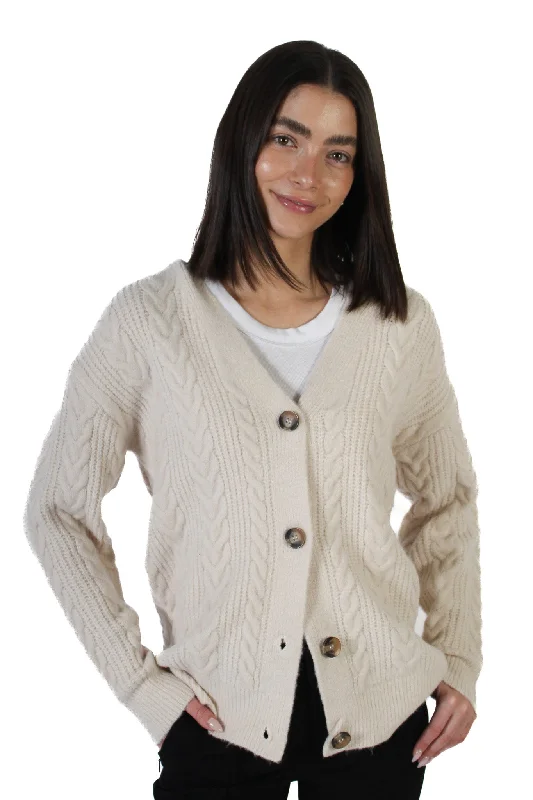 Jessica Cream Cardigan