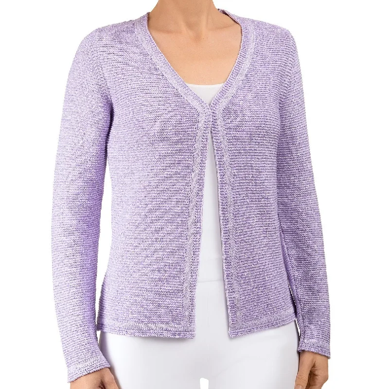 Pailletami Cardigan in Lilac