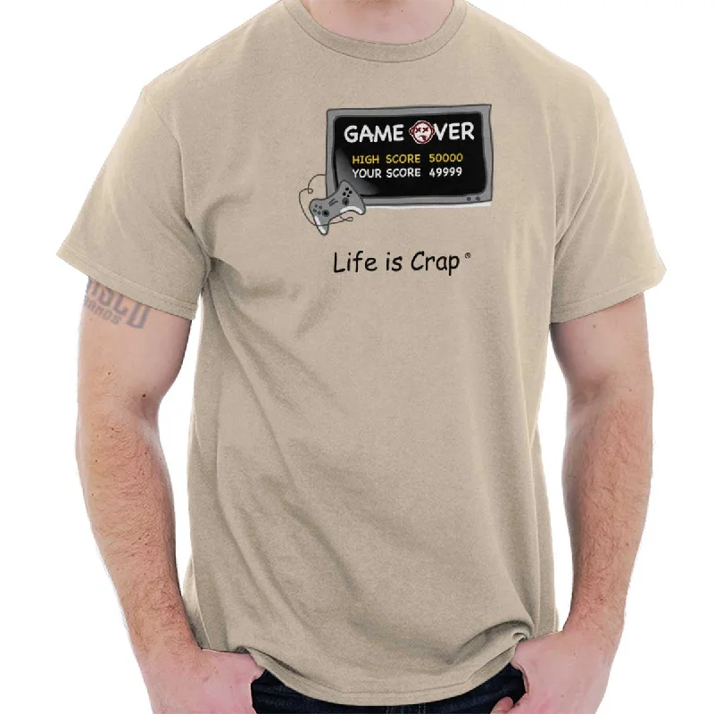 Game Over T-Shirt Youthful Women's Anime - inspired