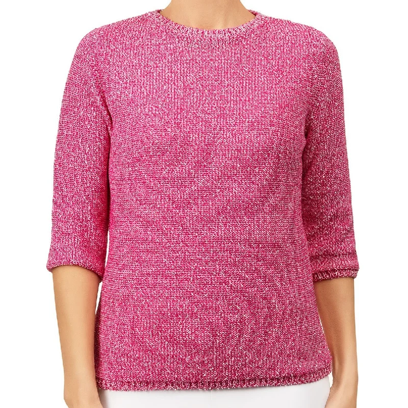 Pailletami Pullover in Fuxia