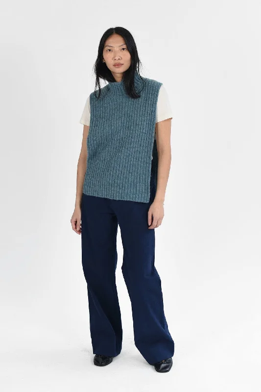 M.PATMOS Vivian Open Vest - Mineral