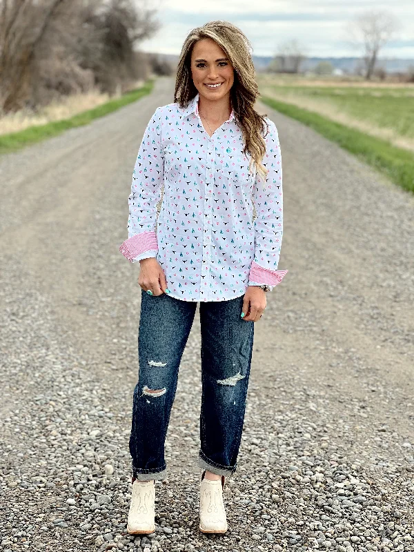 The Sedona Cactus Button Up