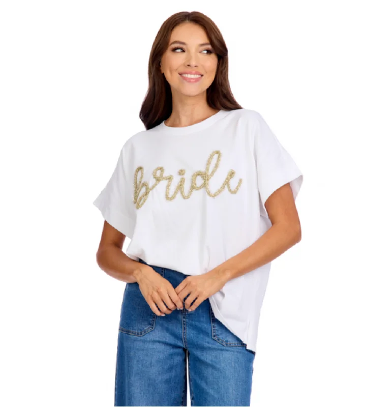 Bride Sparkle Top Sophisticated Women's 
