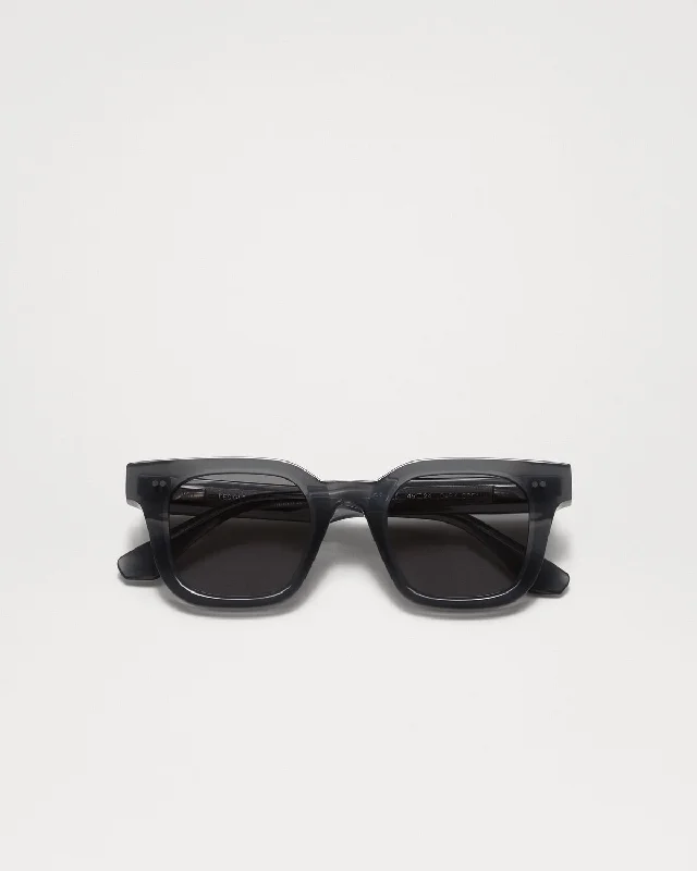 04 Sunglasses Dark Grey Glitter - Embellished Party Glasses