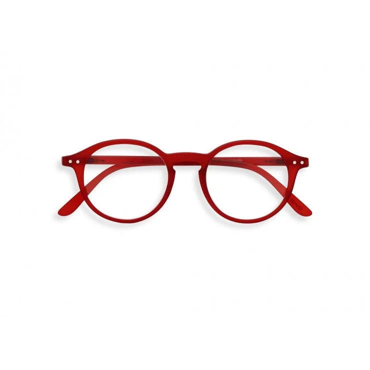 #D Reading Glasses (Red) Two - Tone Frame Contrast