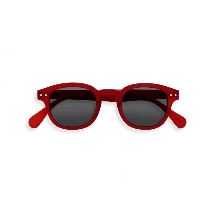 #C Sunglasses (Red) Rectangle Business Style