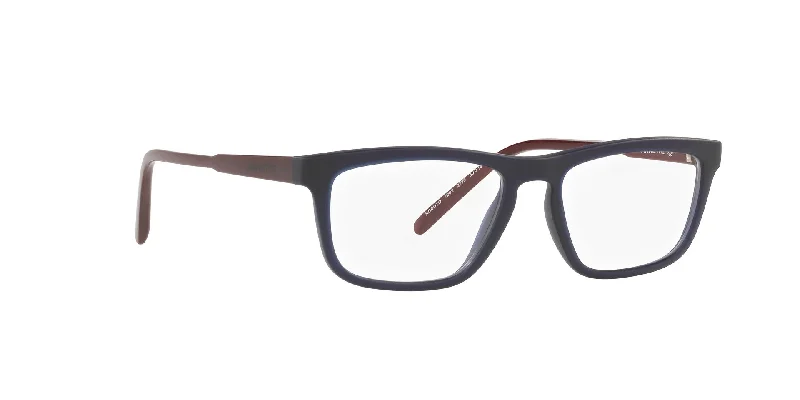 Arnette Men's 54 mm Blue Opticals AN7202-2776-54 Oval - Rimmed Sophisticated Look