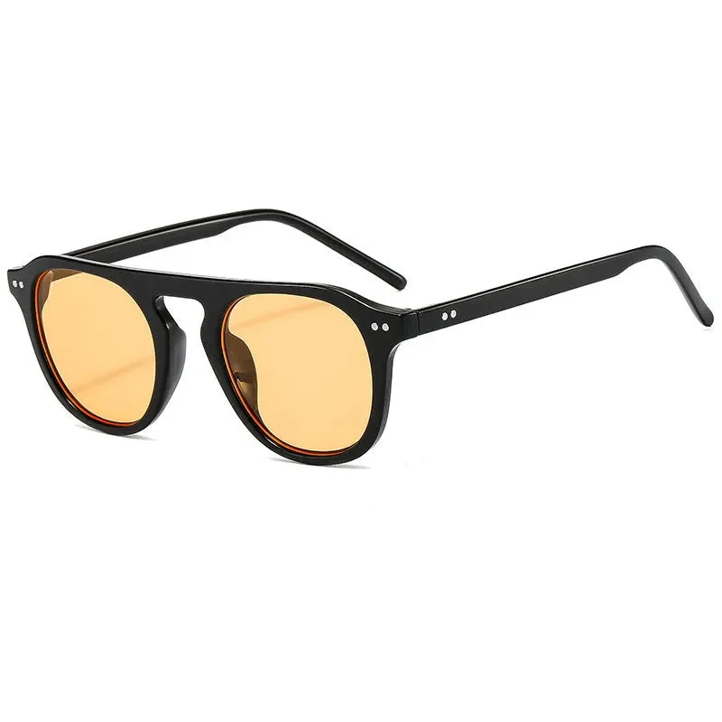 Bright black frame yellow