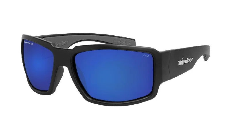 Boogie Safety | Polarized Blue Round - Rimmed Bohemian Look