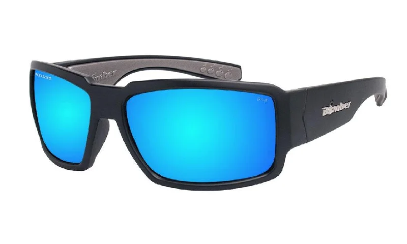 Boogie Safety | Polarized Ice Blue Mirror Clip - On Sunglasses Convenience