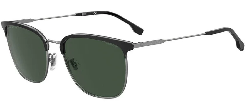 Boss BOSS 1285/F/SK UC 0ANS Square Polarized Sunglasses Wire - Frame Intellectual Look Boss BOSS 1285/F/SK UC 0ANS Square Polarized Sunglasses Wire - Frame Intellectual Look