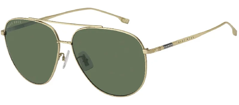 Boss BOSS 1296/F/S QT 0AOZ Aviator Sunglasses Rectangle - Rimmed 