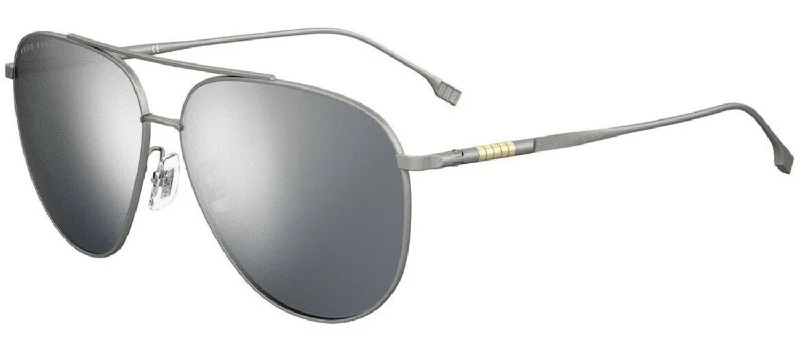Boss BOSS 1296/F/S T4 0R81 Aviator Sunglasses Oval - Rimmed Sophisticated Look