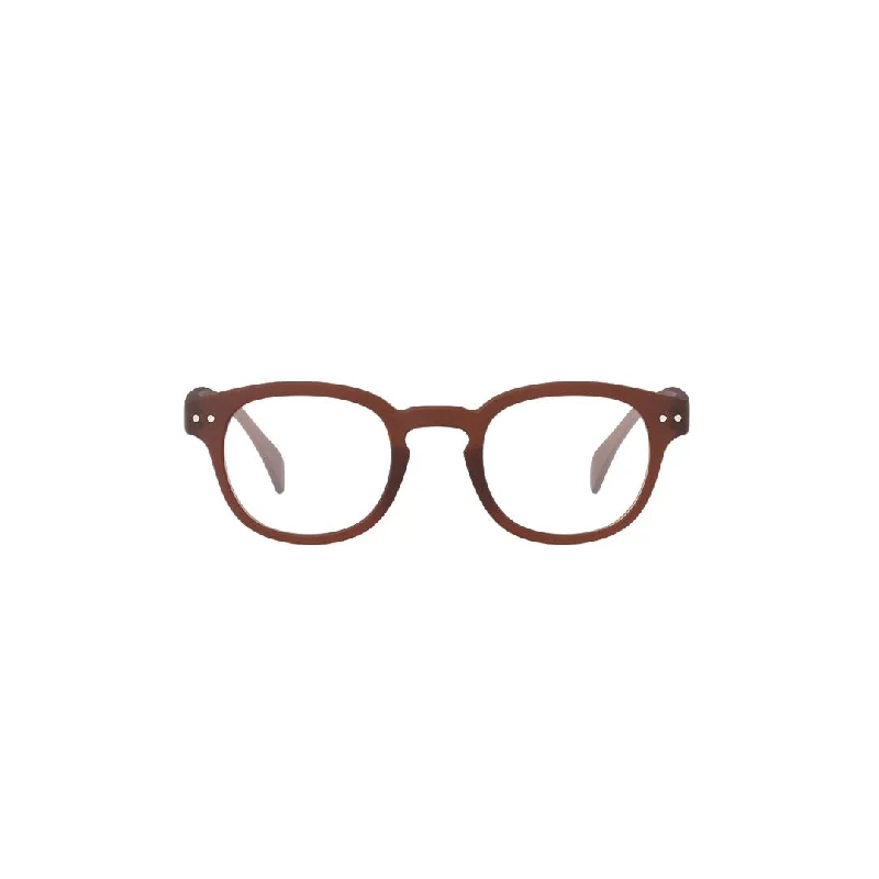 #C Reading Glasses (Mahogany) Tinted - Lens Reading Glasses