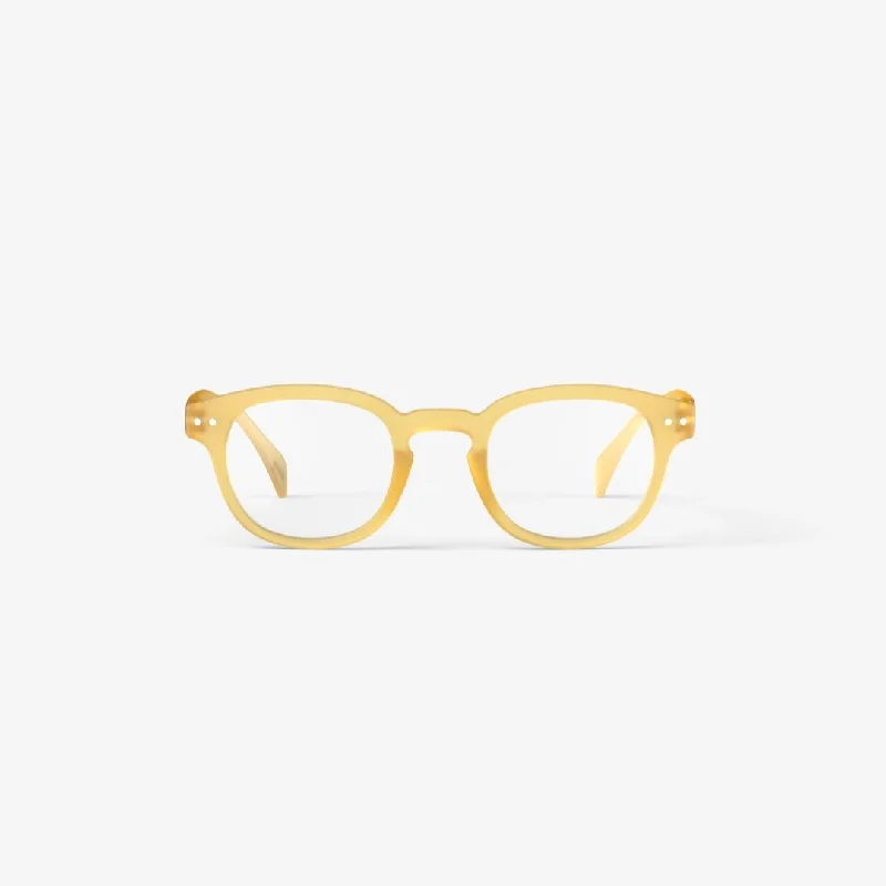 #C Reading Glasses (Yellow Honey) Colored - Lens Sports Style