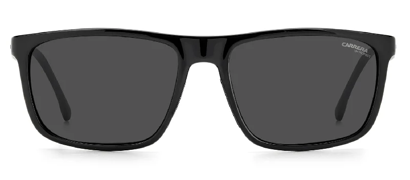 Carrera 8047/S IR 0807 Rectangle Sunglasses Oval - Rimmed Sophisticated Look