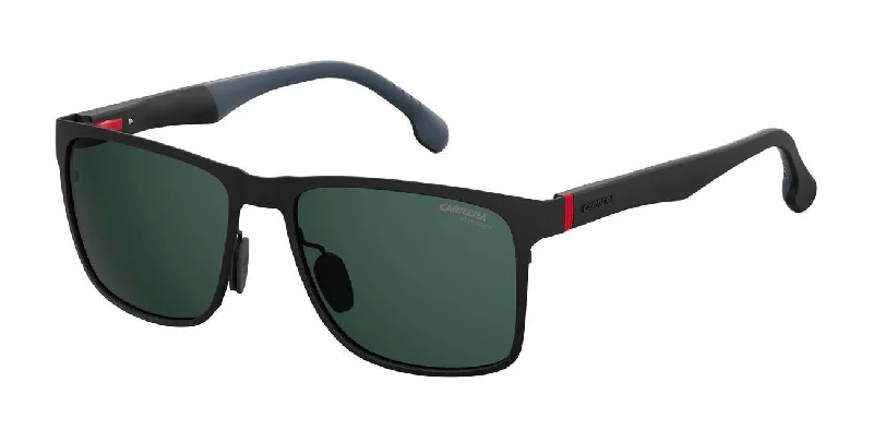 Carrera CA8026S QT 0003 Rectangular Sunglasses Flip - Up Dual - Purpose Design