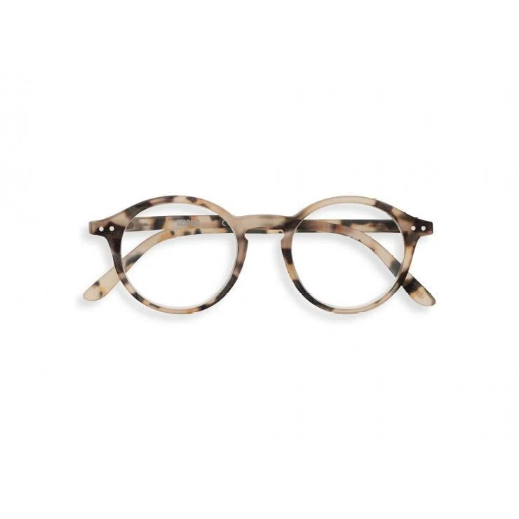 #D Reading Glasses (Light Tortoise) Art - Deco - Inspired Eyewear
