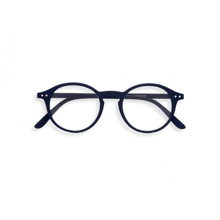 #D Reading Glasses (Navy) Translucent Frame Modern Aesthetic