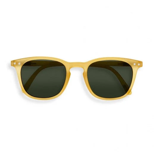 #E Junior Sunglasses (Yellow Honey) Round - Rimmed Bohemian Look