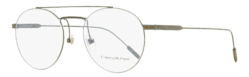 Ermenegildo Zegna Men's Leggerissimo Eyeglasses EZ5218 008 Gunmetal 51mm Fashionable Look Ermenegildo Zegna Men's Leggerissimo Eyeglasses EZ5218 008 Gunmetal 51mm Fashionable Look