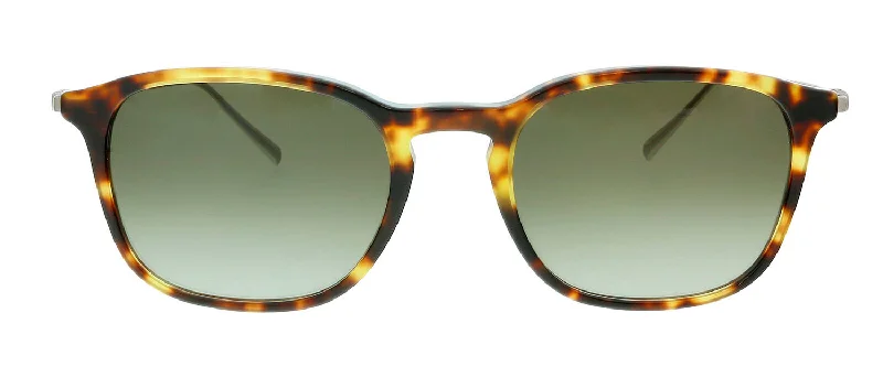 Ferragamo SF2846S 219 Square Sunglasses Transparent Frame Trend