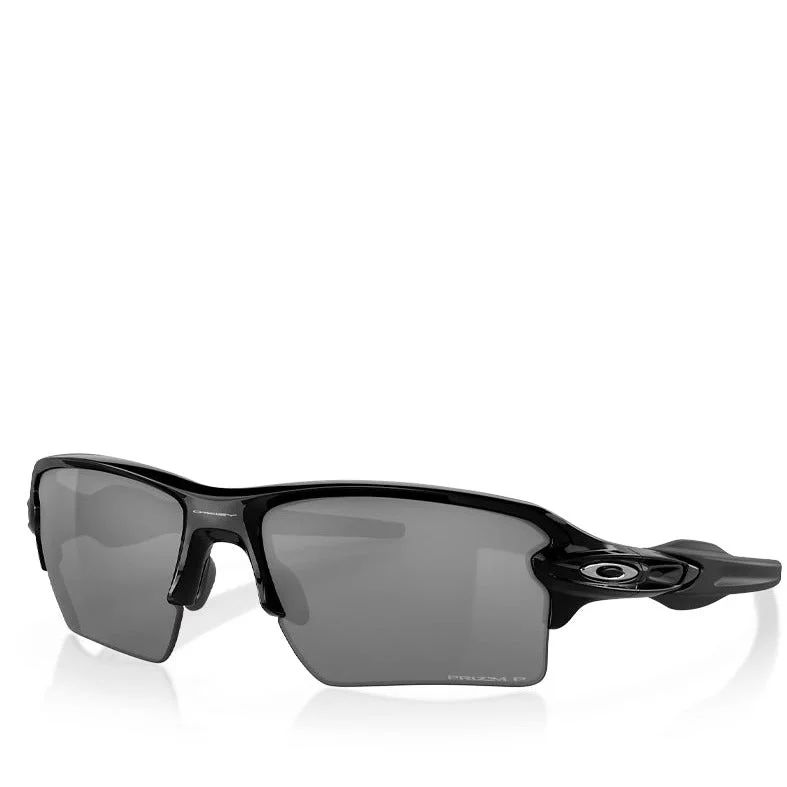 FLAK 2.0 XL POLISHED BLACK W/ PRIZM BLACK POLARIZED Two - Tone Frame Contrast