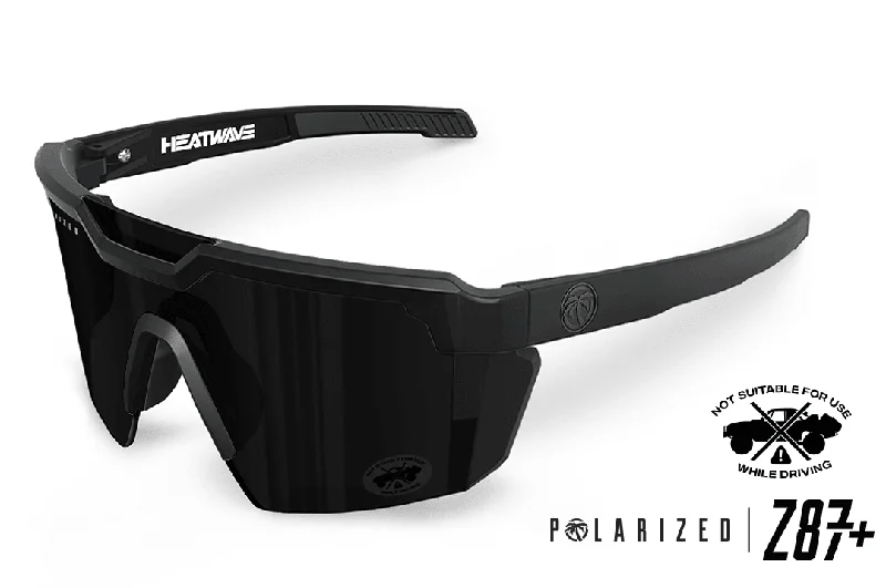 Future Tech Sunglasses: Ultra Black Z87+ Polarized Steampunk - Inspired Goggles