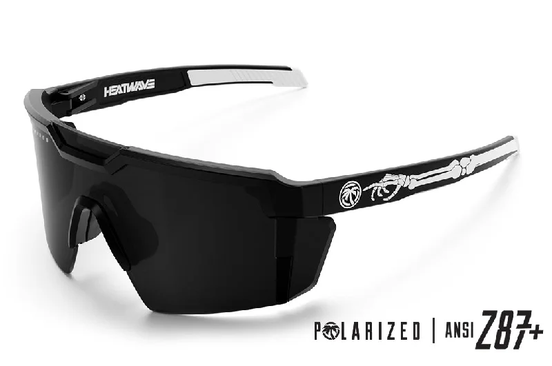 Future Tech Sunglasses: Bones Customs Z87+ Polarized Wrap - Around Ski Goggles