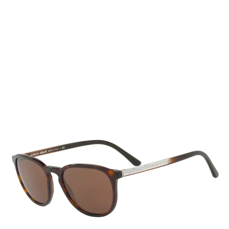 Giorgio Armani Ar8104f Dark Havana Rectangle Business Style