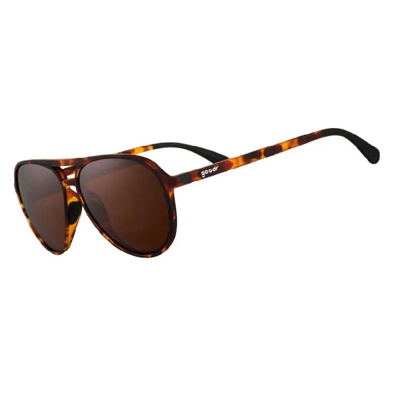 Goodr Mach G Amelia Earhart Ghosted Me Sunglasses Rectangle - Rimmed 