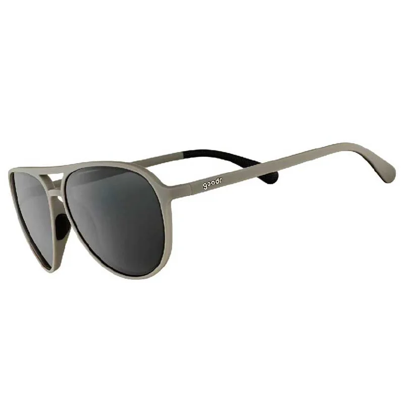Goodr Mach G Clubhouse Closeout Sunglasses Chunky Black - Frame Goth Look