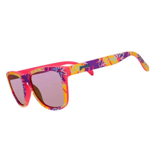 Goodr OGs Cocktail Umbrella Chic Sunglasses Rectangle Business Style