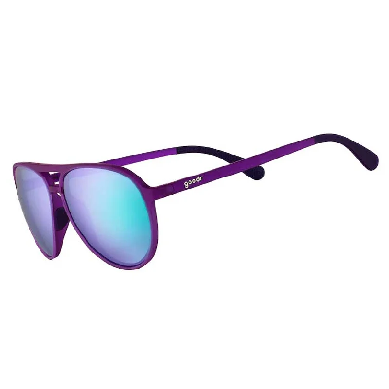 Goodr Mach G It's Octopuses, Not Octopi Sunglasses Unisex Angular Frame Style