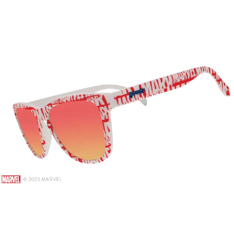 Goodr OG Find Your Power Limited Edition Marvel Sunglasses Rectangle Business Style