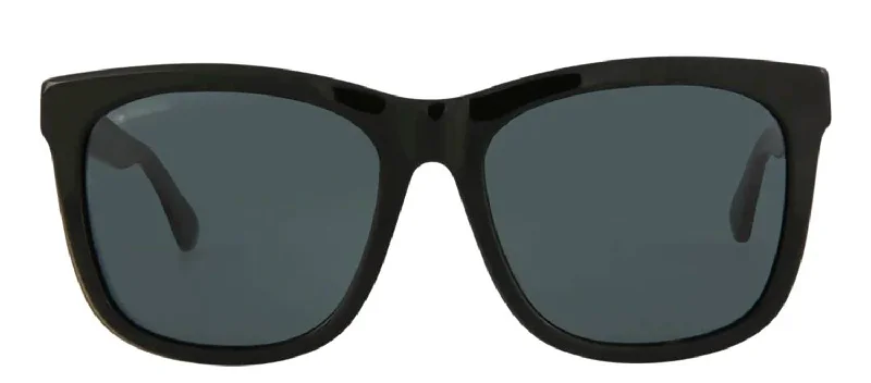 Gucci GG0057SKN M 006 Square Sunglasses Vintage Horn - Rimmed Style