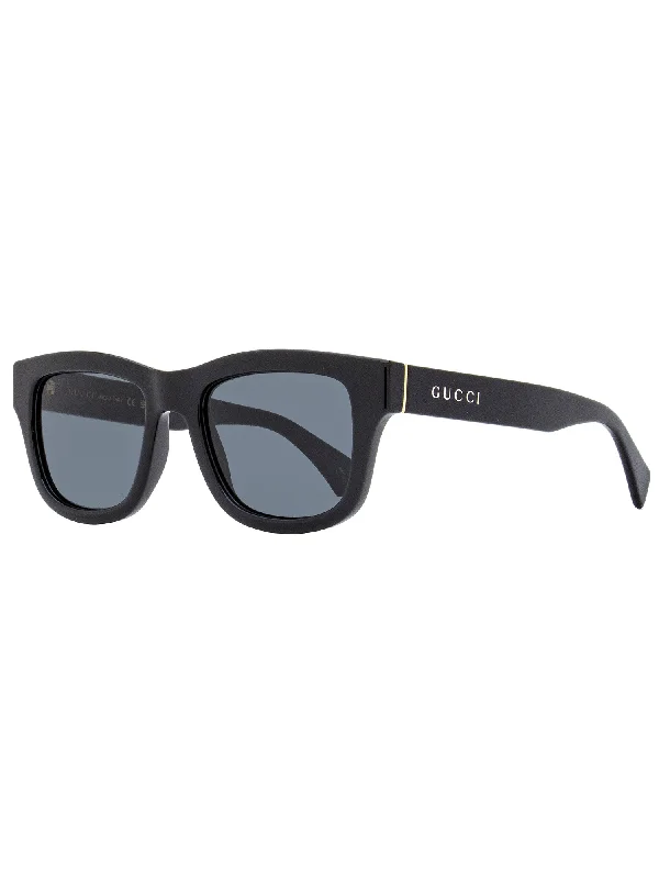 Gucci Men's Rectangular Sunglasses GG1135S 002 Black 51mm Multi - Functional Outdoor Glasses Gucci Men's Rectangular Sunglasses GG1135S 002 Black 51mm Multi - Functional Outdoor Glasses