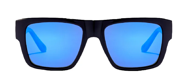 Hawkers WAIMEA HWAI22BLTP BLTP Flattop Polarized Sunglasses Hipster Style