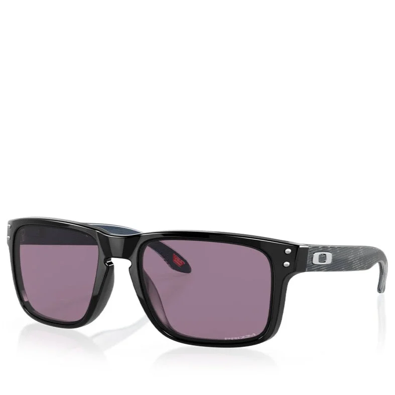 OAKLEY HOLBROOK HI RES BLACK W/ PRIZM GREY Flip - Up Dual - Purpose Design