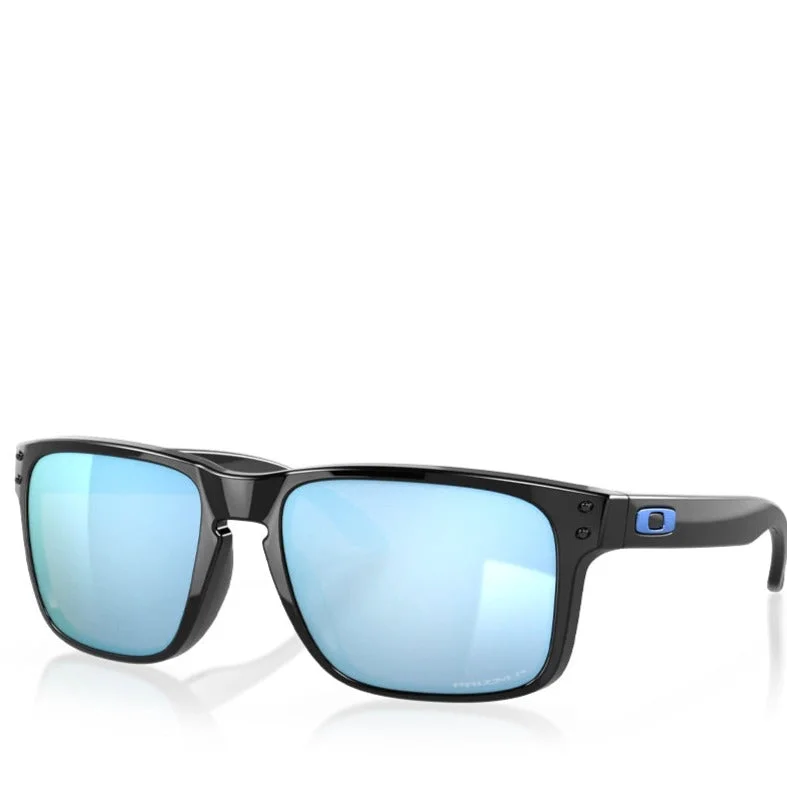 OAKLEY HOLBROOK POLISHED BLACK W/ PRIZM DEEP WATER POLARIZED Small - Frame Dainty Design