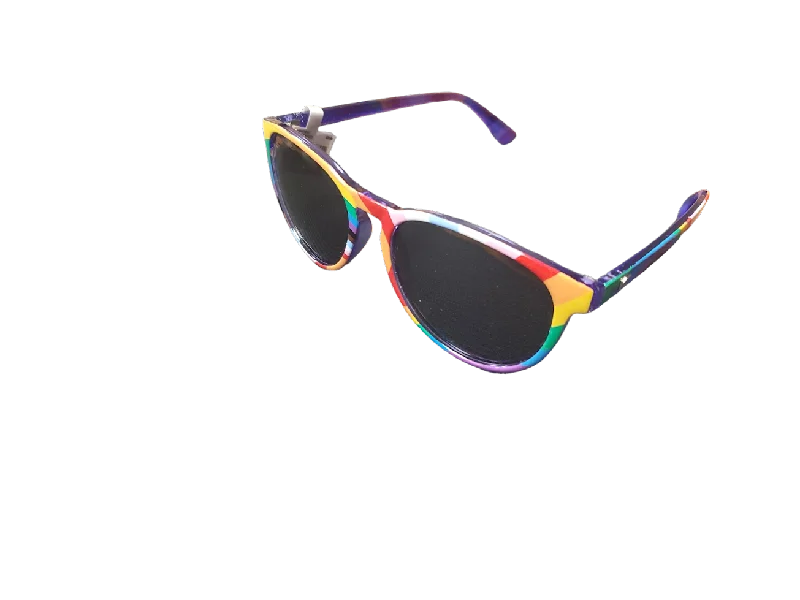 Knockaround Mai Tais Loud and Proud Vintage - Style Browline Glasses