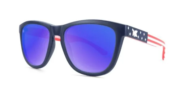 Knockaround Premiums Star Spangled Polarized Cat - Eye Vintage Revival