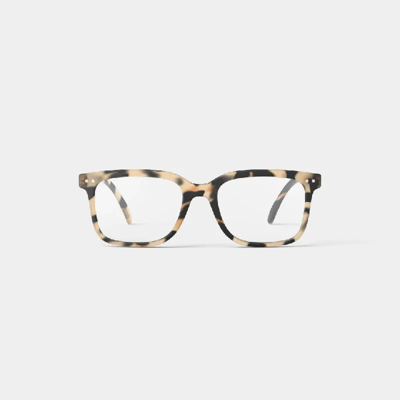 #L Reading Glasses (Light Tortoise) Wrap - Around Ski Goggles