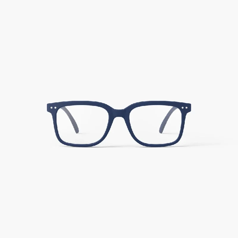 #L Reading Glasses (Navy Blue) Wayfarer Streetwear Style