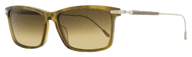 Longines Men's Rectangular Sunglasses LG0023 56F Brown/Ruthenium 58mm Art - Deco - Inspired Eyewear Longines Men's Rectangular Sunglasses LG0023 56F Brown/Ruthenium 58mm Art - Deco - Inspired Eyewear