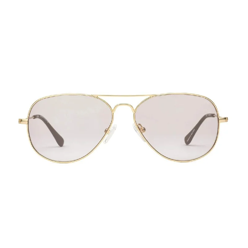 Mabuhay Reading Glasses (Matte Gold Charcoal) Flip - Up Dual - Purpose Design
