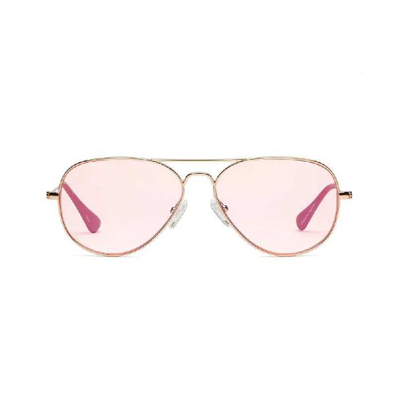 Mabuhay Reading Glasses (Polished Gold Rose) Gradient - Lens 