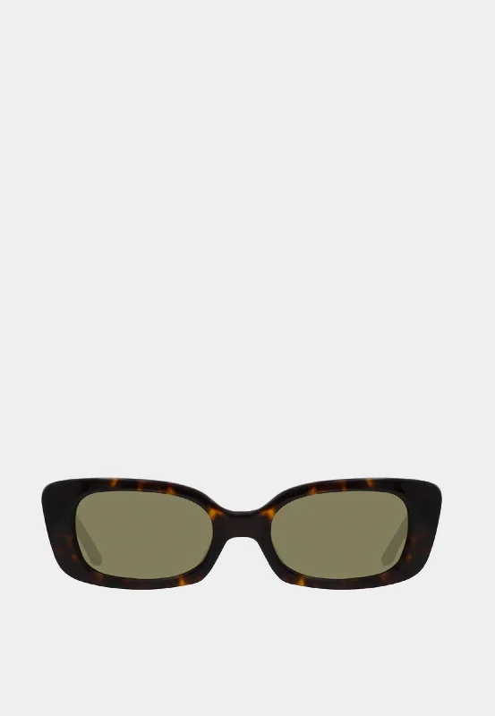 Magda Butrym Magda16C3Sun T-Shell/ Crystal/ Brown Geometric - Shaped Avant - Garde