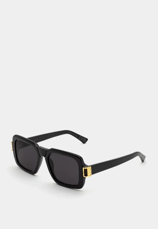 Marni Zamalek sunglasses Black Mirrored - Lens Driving Look